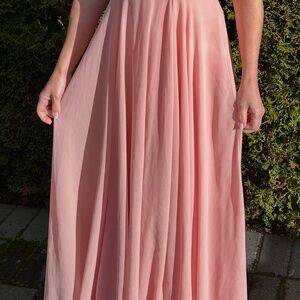 Two Lulus All About Love size small chiffon dresses!